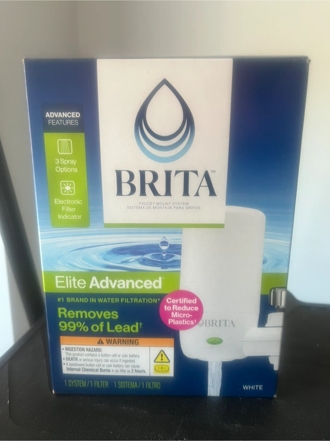 New Brita Elite Advanced Faucet Mount System
