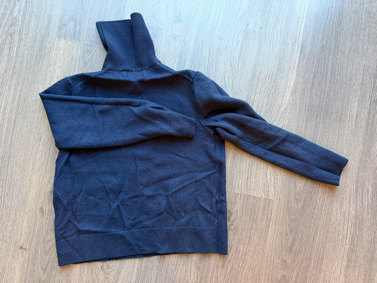 Navy Blue Turtleneck Sweater