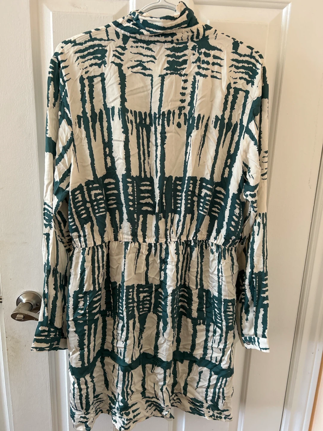 H&M Patterned Shirt Dress - photo 2