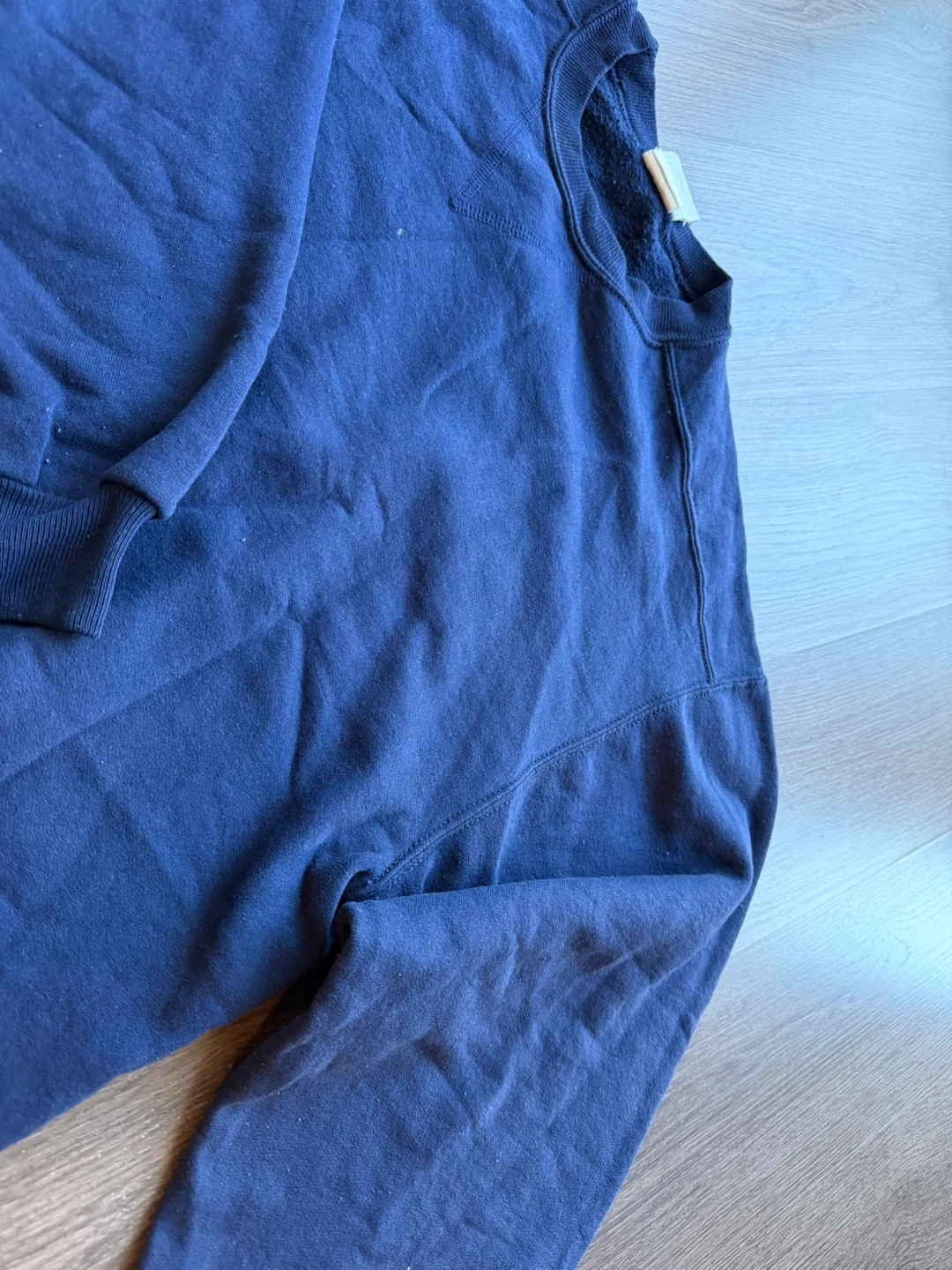 Navy Blue Crewneck Sweatshirt - photo 2