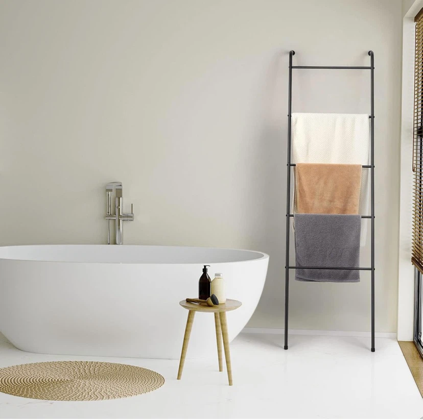 Black Metal Blanket or Towel Ladder - photo 3