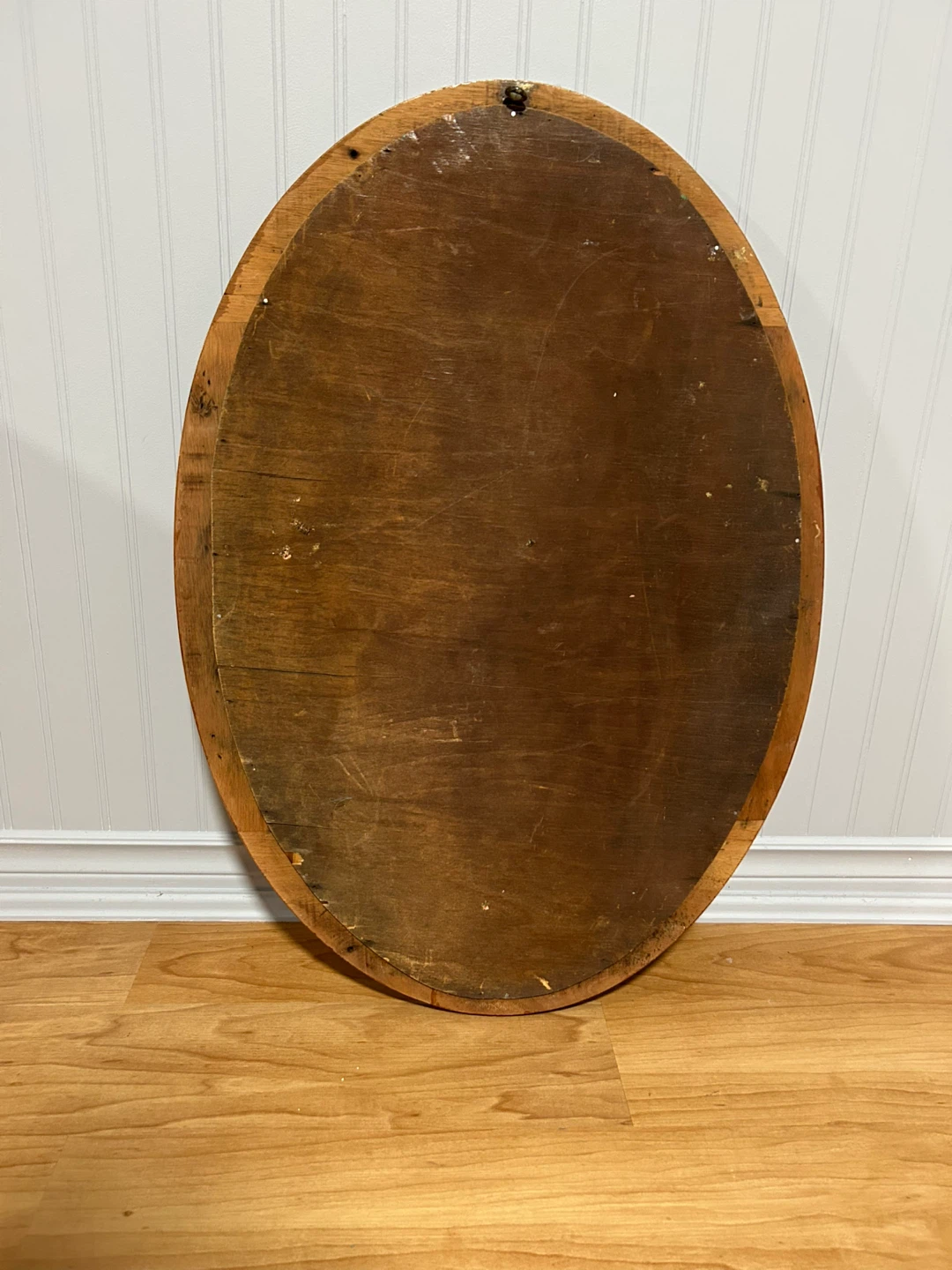 Antique oval mirror - photo 2