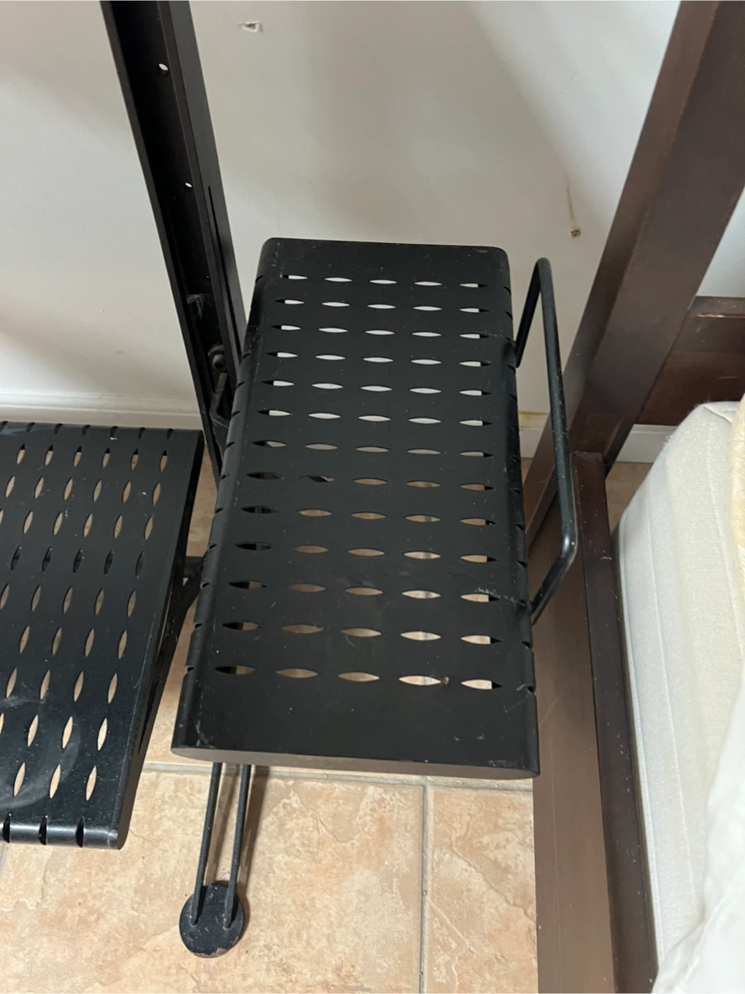 Black Metal and Glass Computer Desk - photo 3