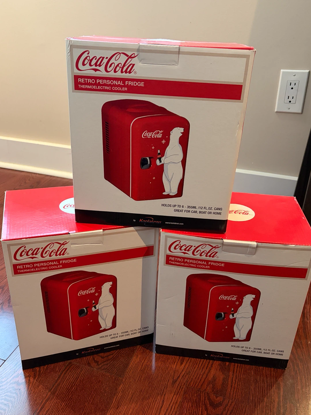 Coca-Cola Retro Mini Fridge