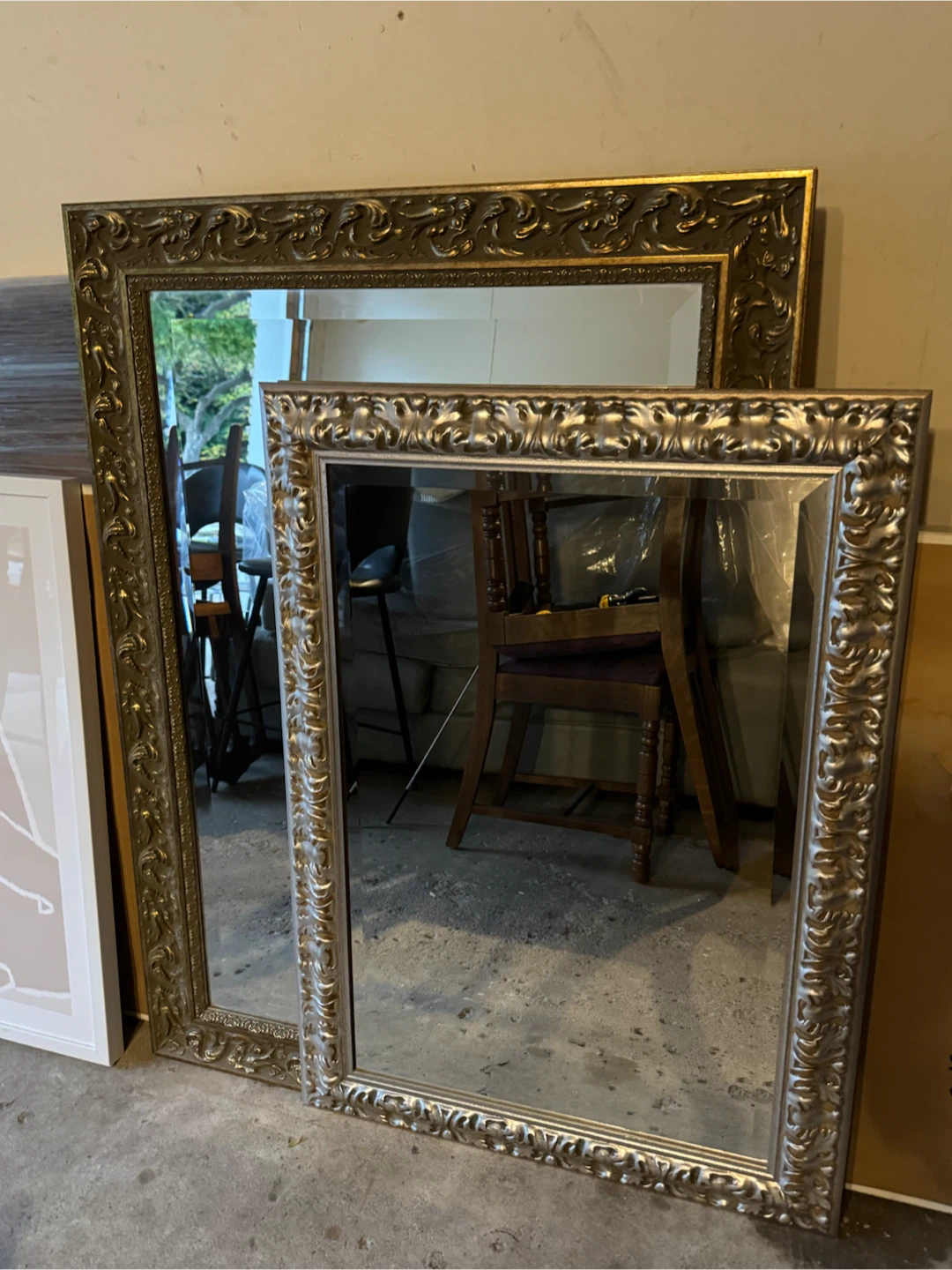 Ornate Gold Framed Mirror
