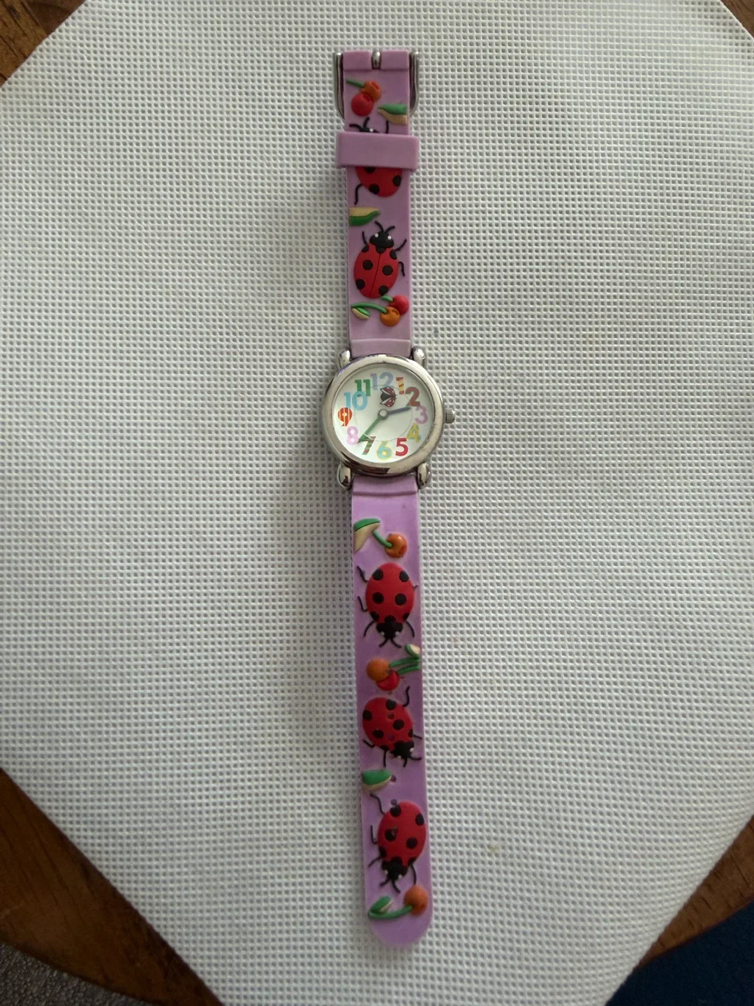 Kids Ladybug Analog Watch new battery water resistant - photo 3