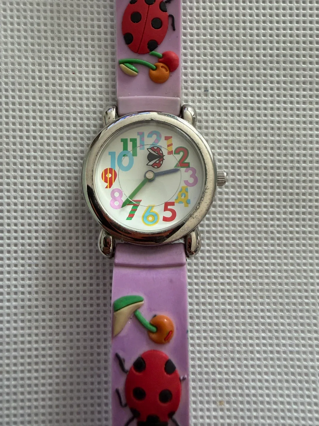 Kids Ladybug Analog Watch new battery water resistant - photo 4