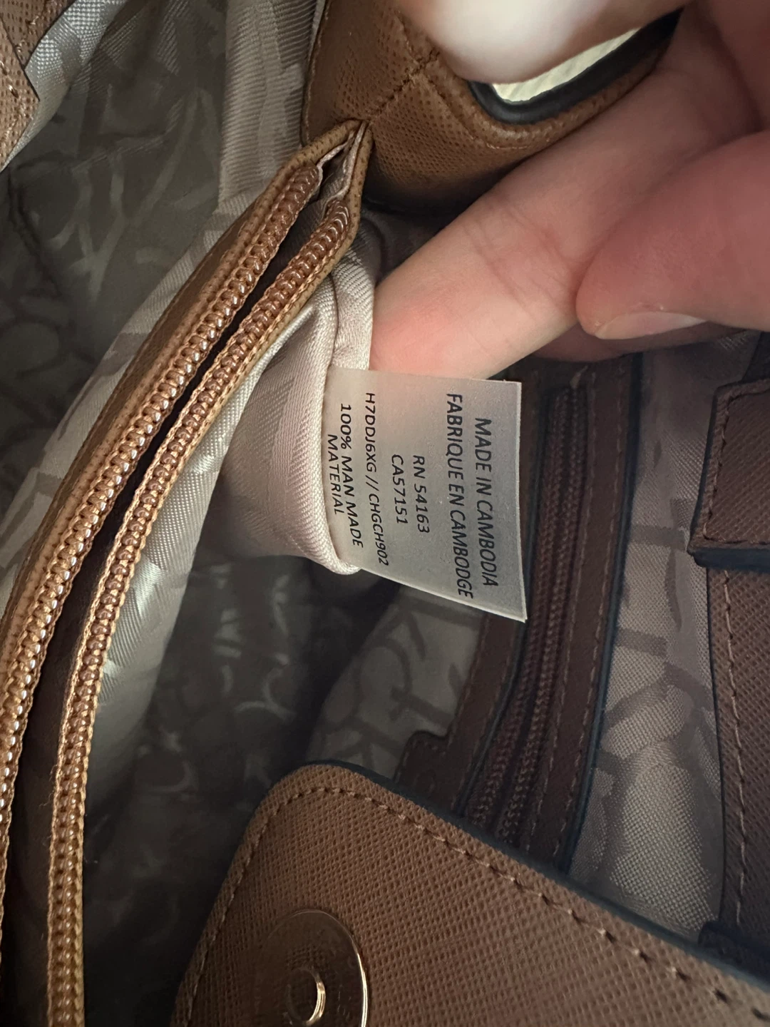 Calvin Klein Monogram Tote Bag - photo 3