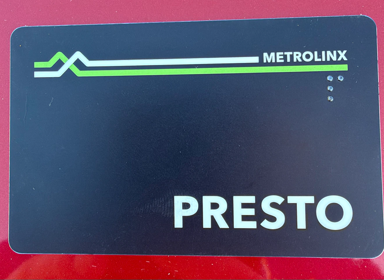 PRESTO Adult Transit Card with $494.40 Balance