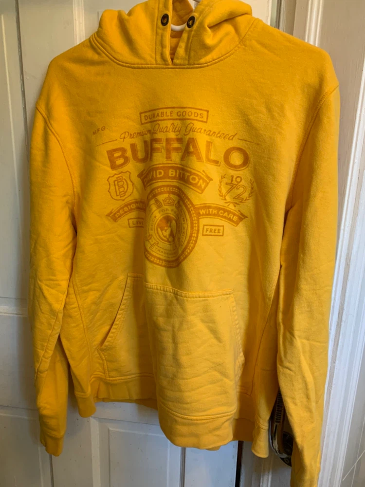 Buffalo David Bitton Yellow Hoodie