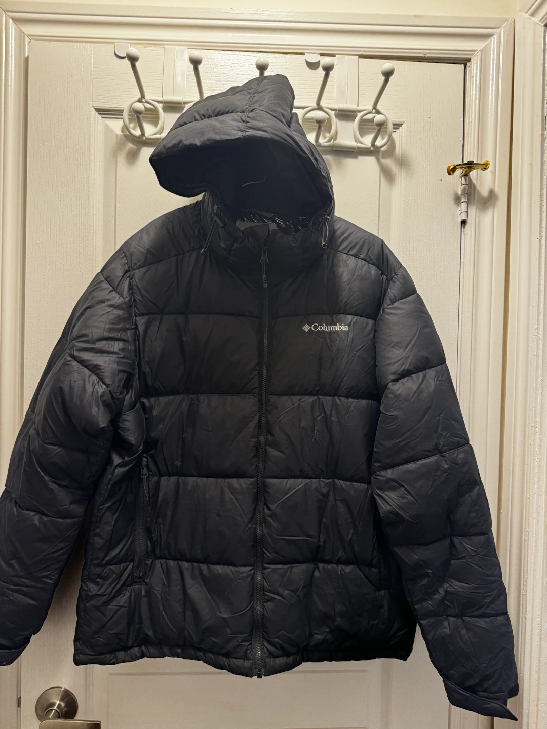 Columbia Pike Lake II Hooded Jacket Black Men's Medium