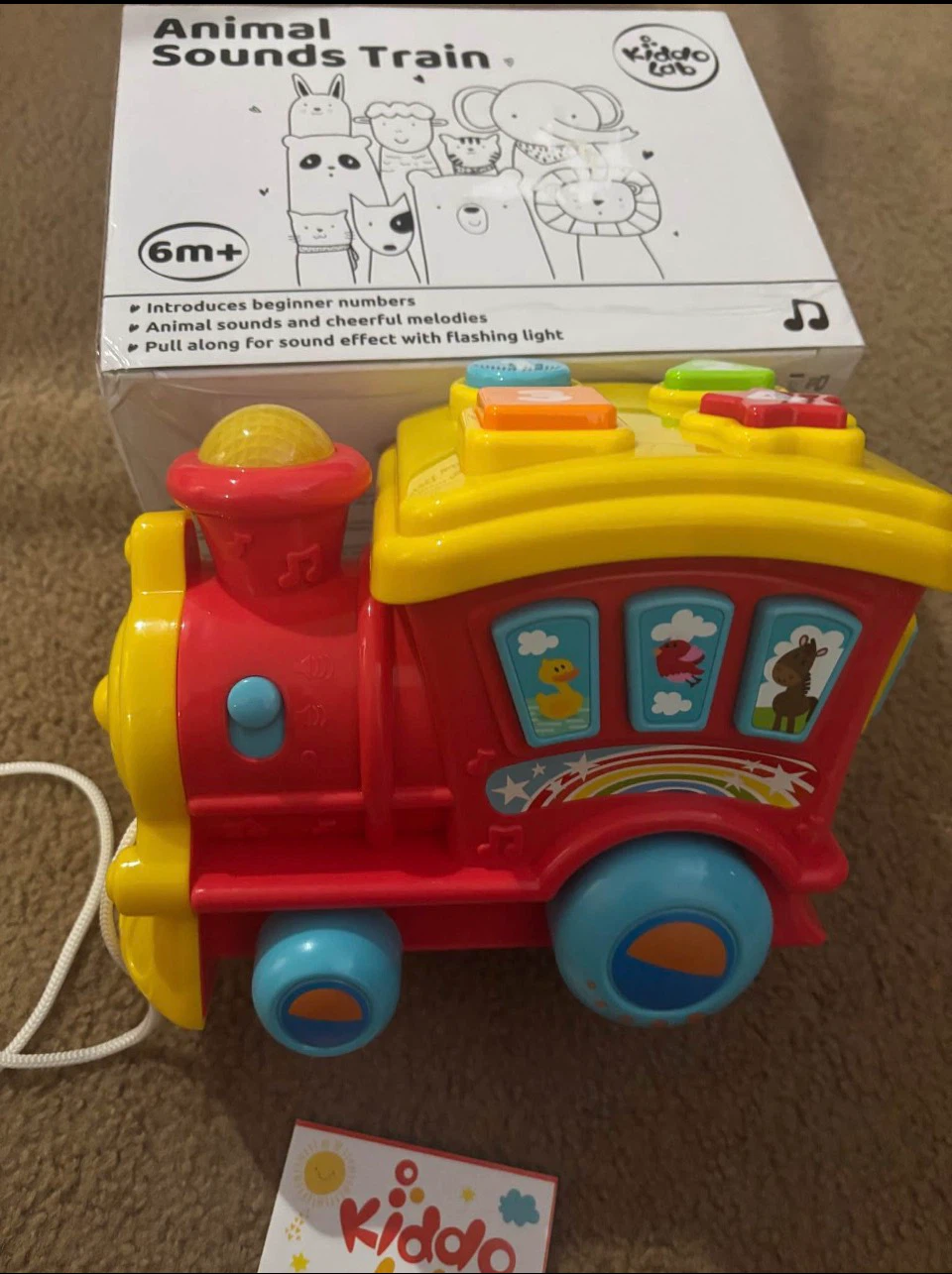New Kiddo Lab Animal Sounds Train - photo 2