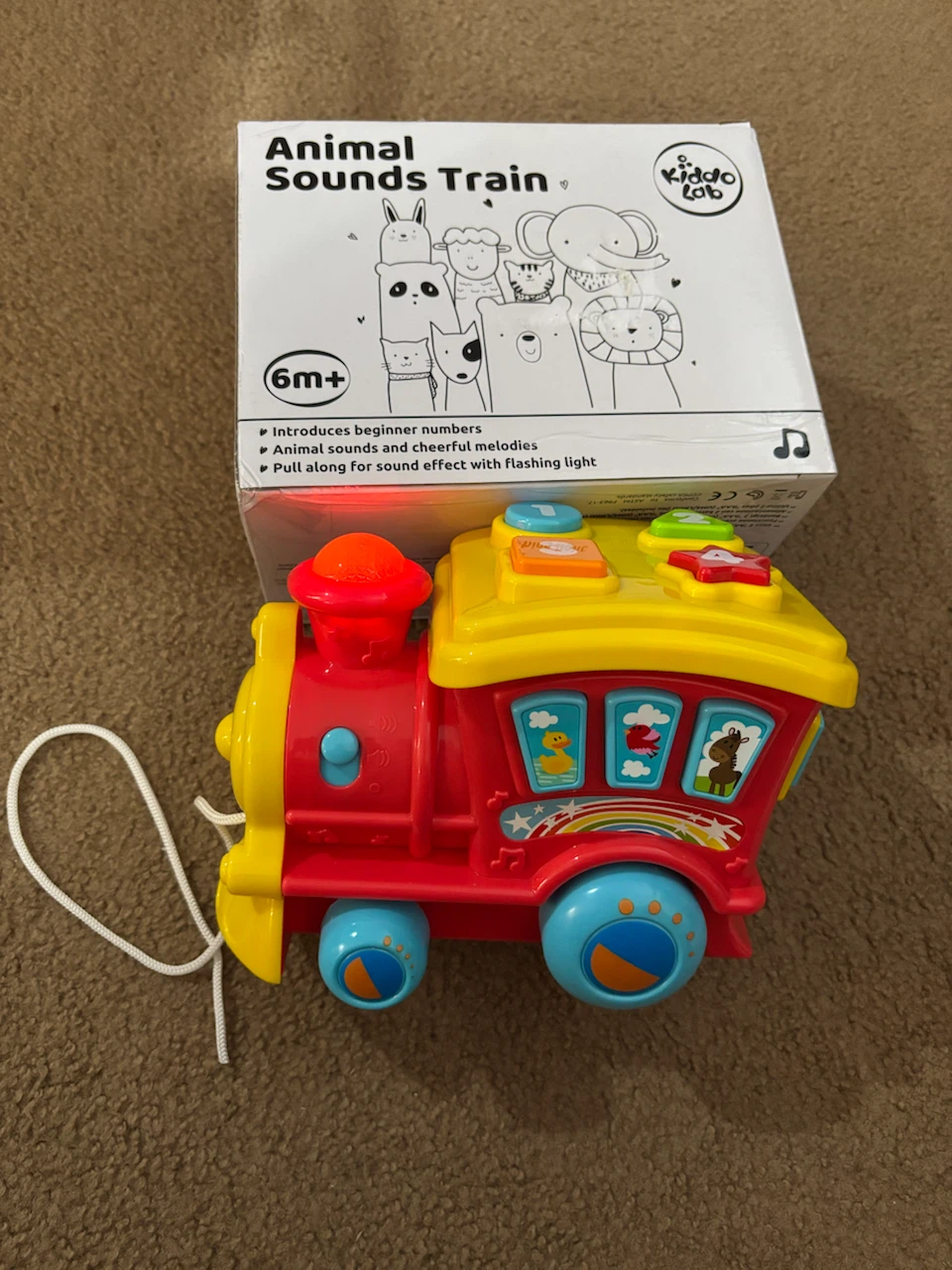 New Kiddo Lab Animal Sounds Train - photo 3