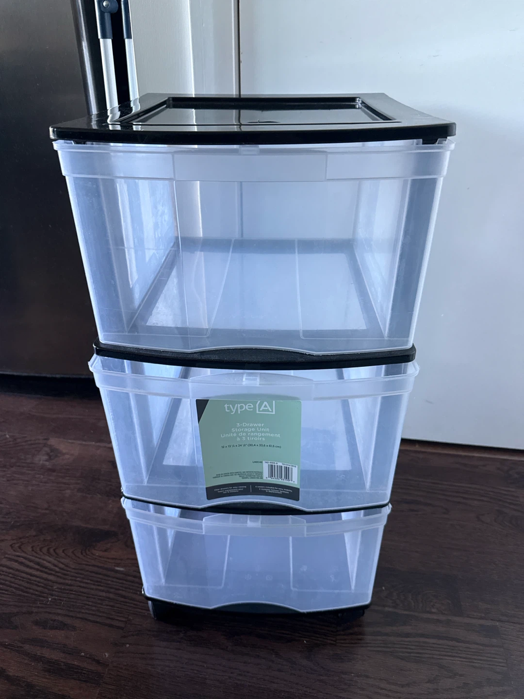 type A 3-Drawer Storage Unit