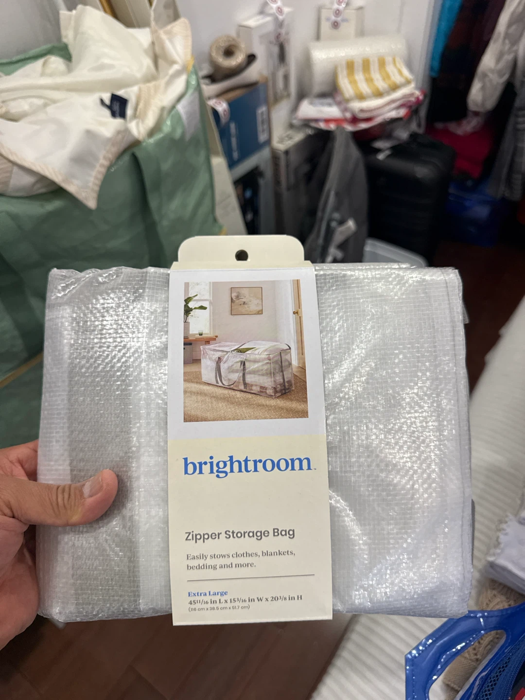 Brightroom Extra Large Zipper Storage Bag
