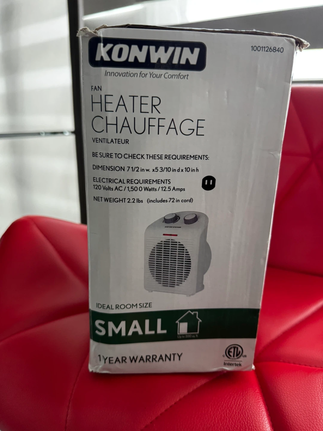 Konwin Fan Heater