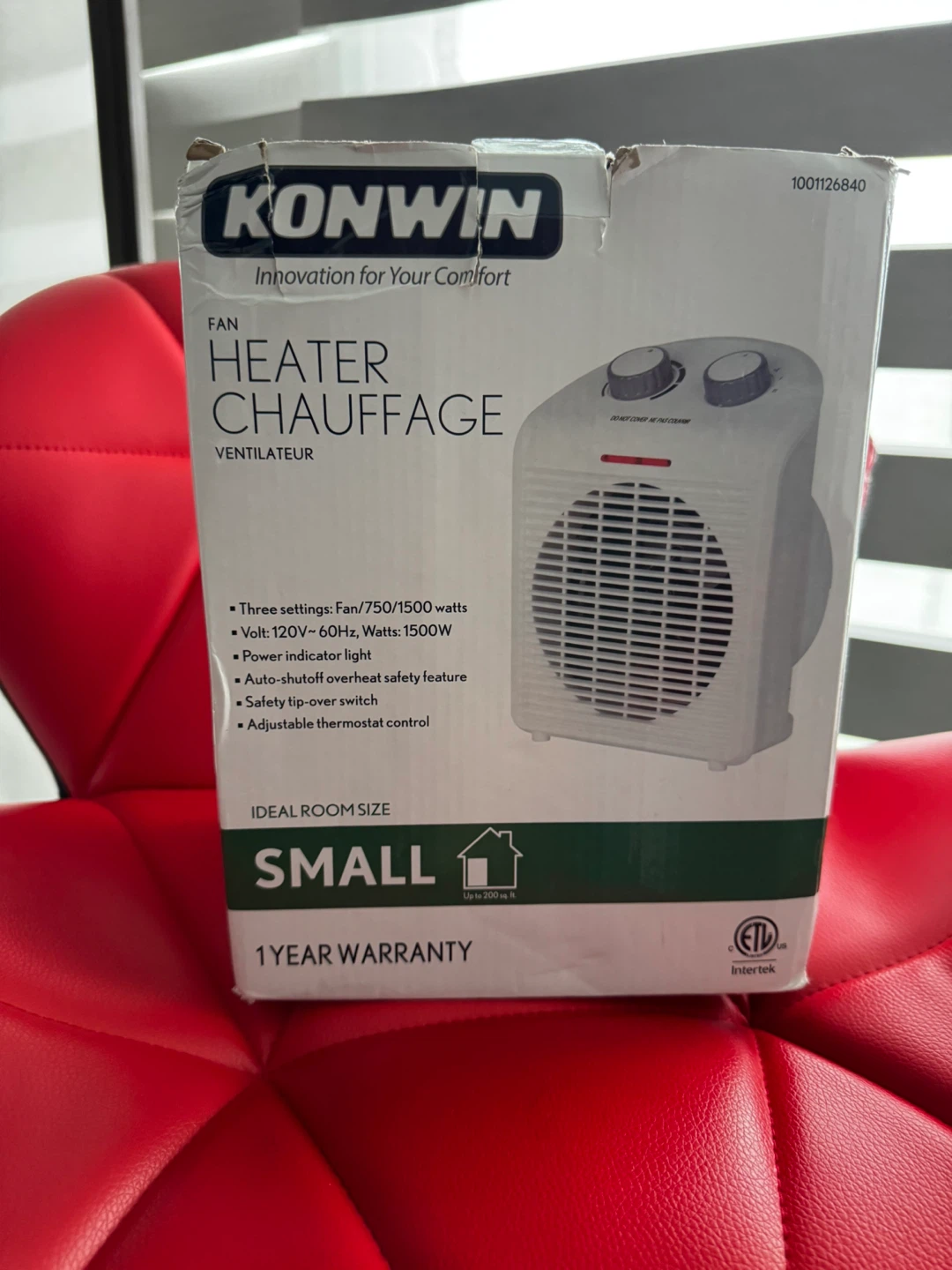 Konwin Fan Heater - photo 2