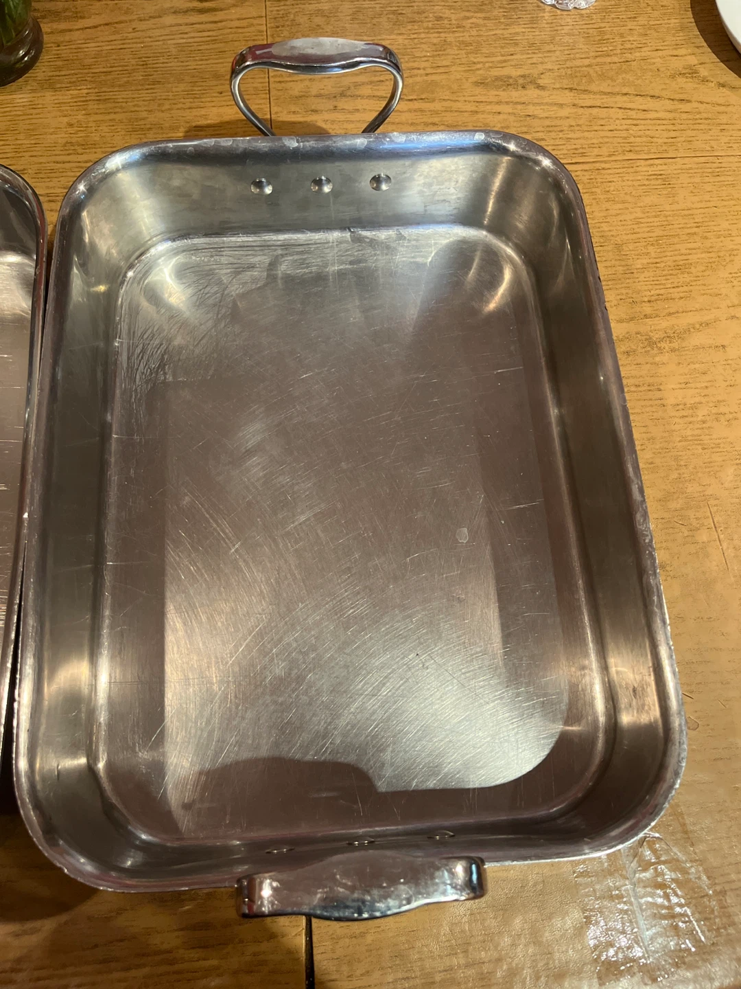 Set of 4 Stainless Steel Roasting Pans - photo 2