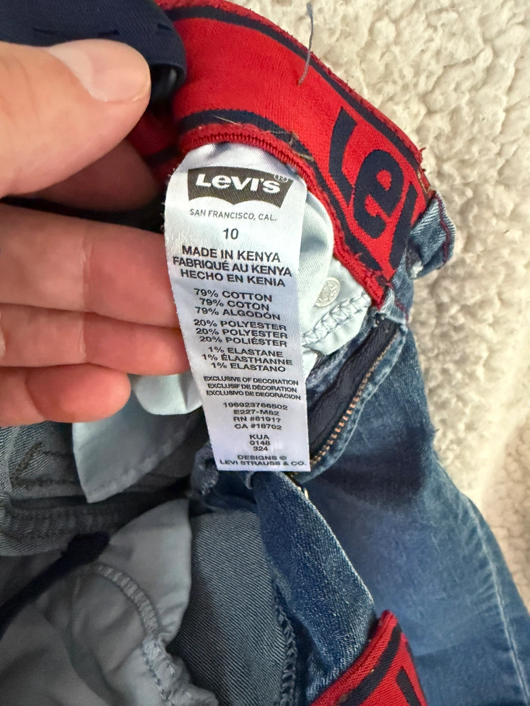Levi's 511 Slim Fit Jeans Size 10 Regular - photo 4