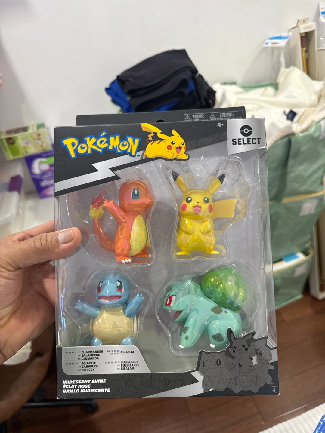 Pokemon Select Iridescent Shine Figure 4-Pack