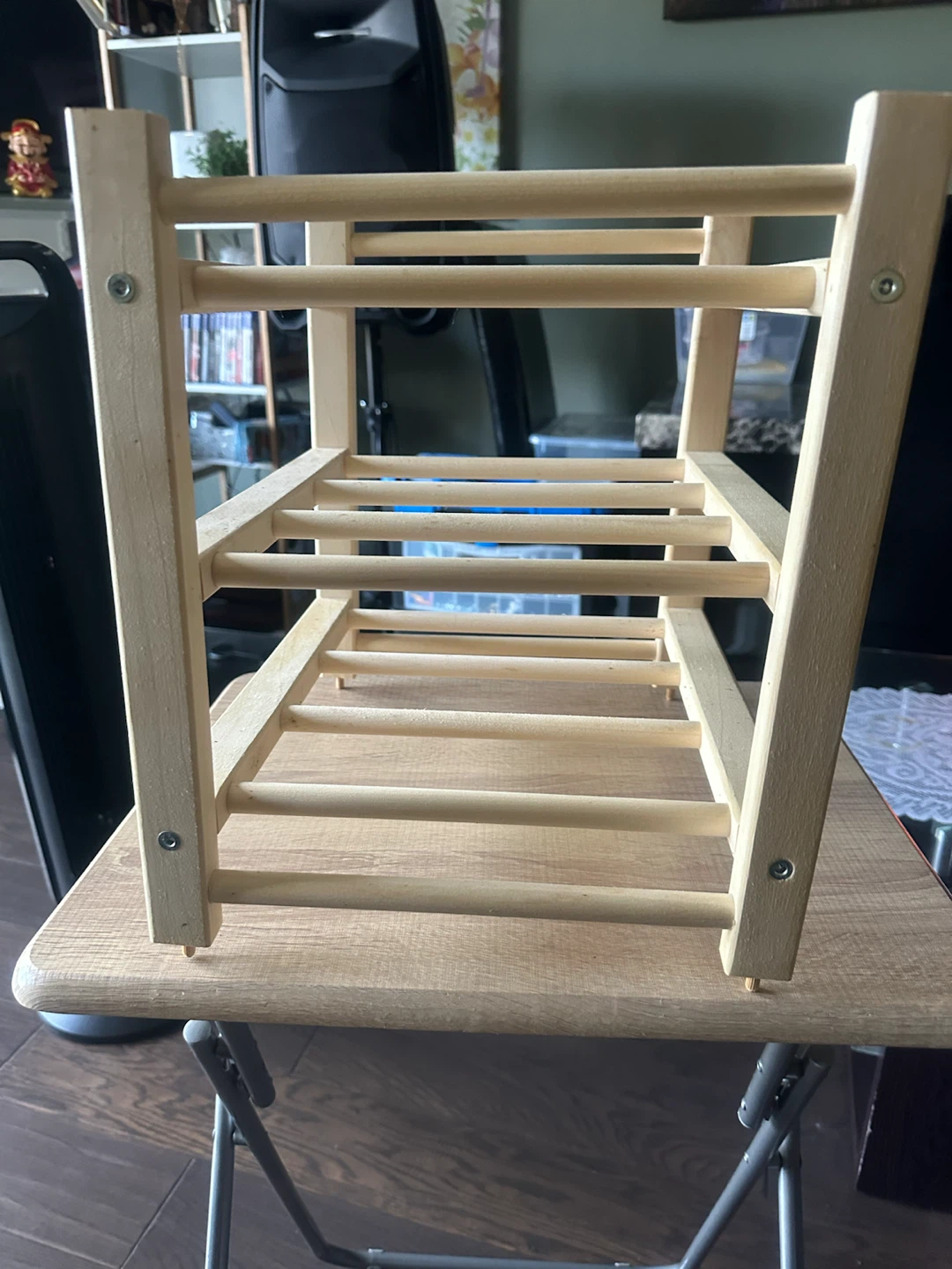 Wooden Countertop Wine Rack