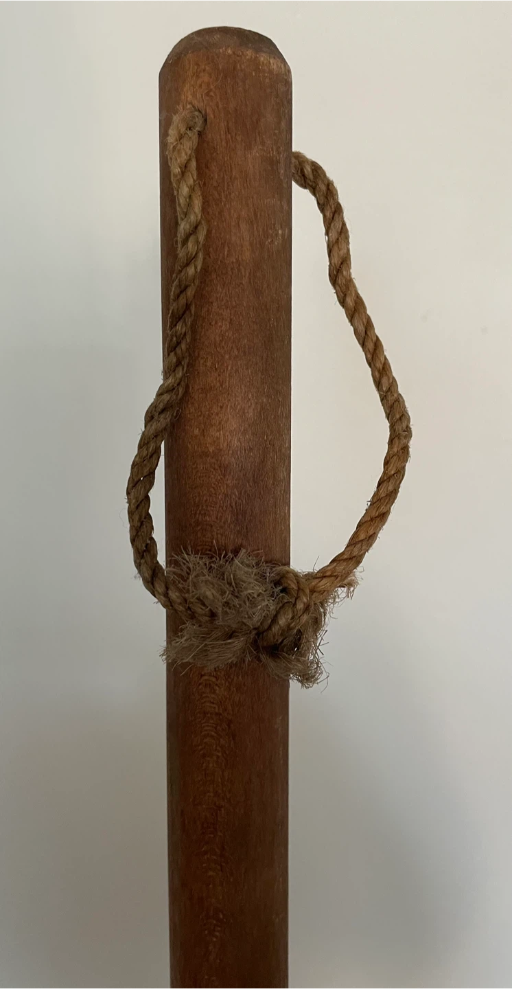 Vintage Antique 1960’s Wood / Straw Broom - photo 5