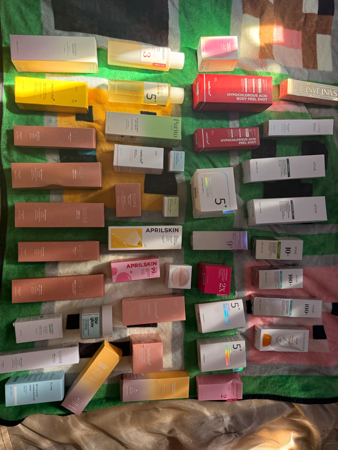 Assorted K-Beauty Skincare Products