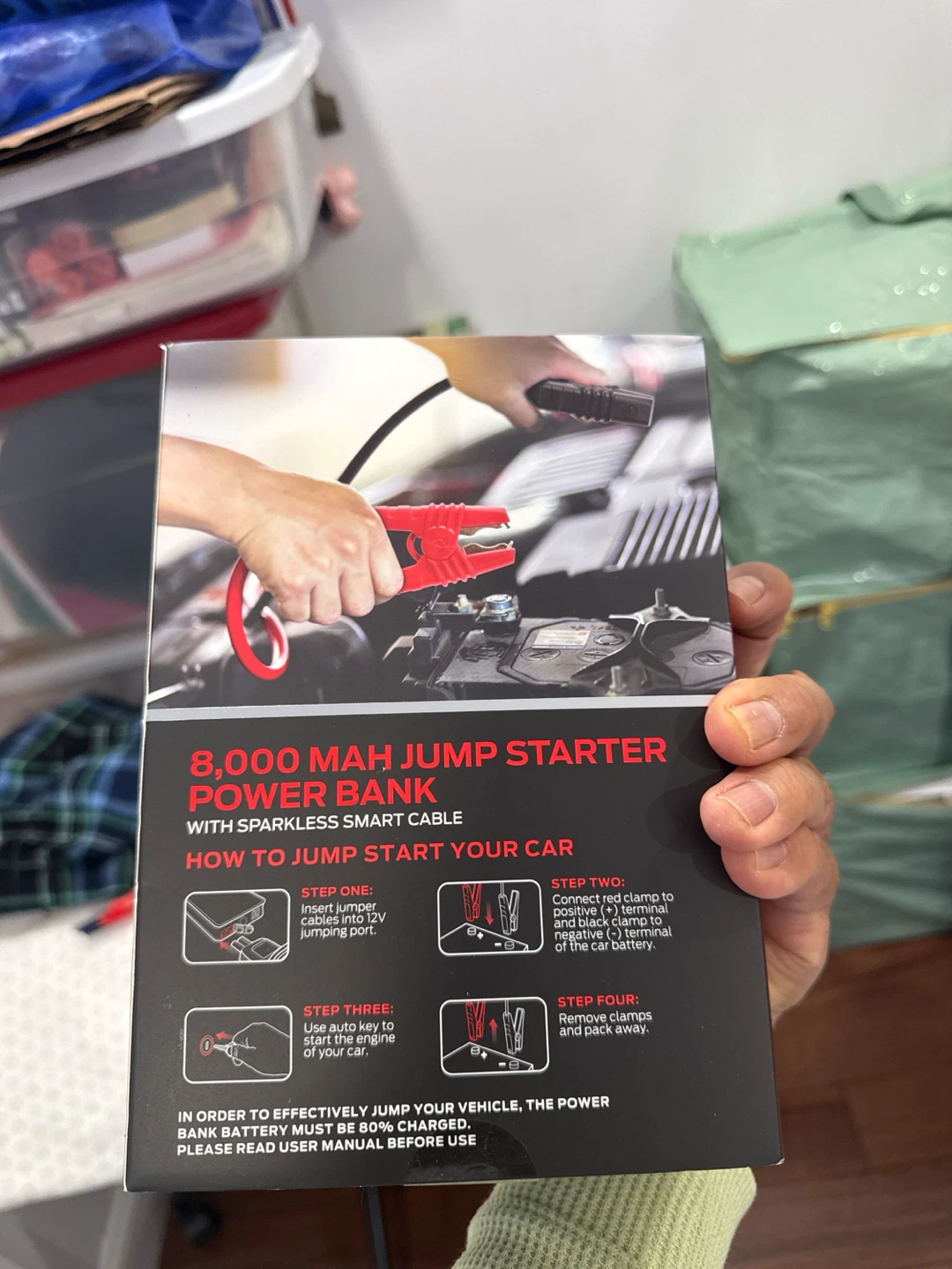Monster Jump Starter Power Bank 8000mAh - photo 2