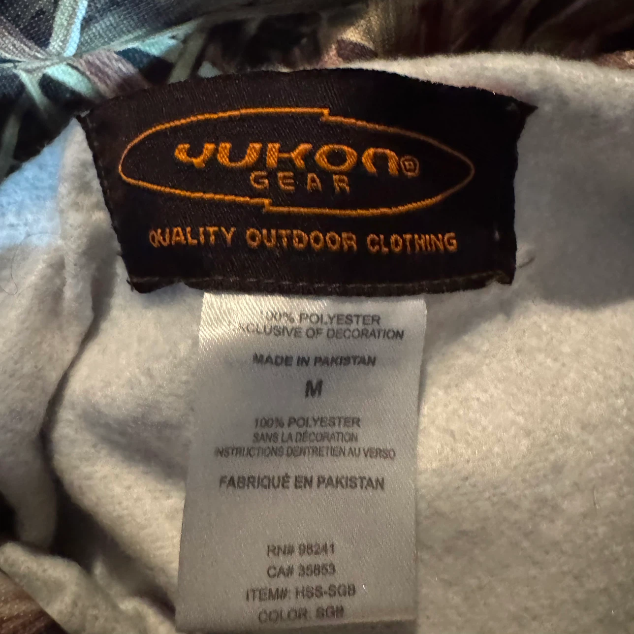 Yukon Gear Camo Hoodie - photo 2