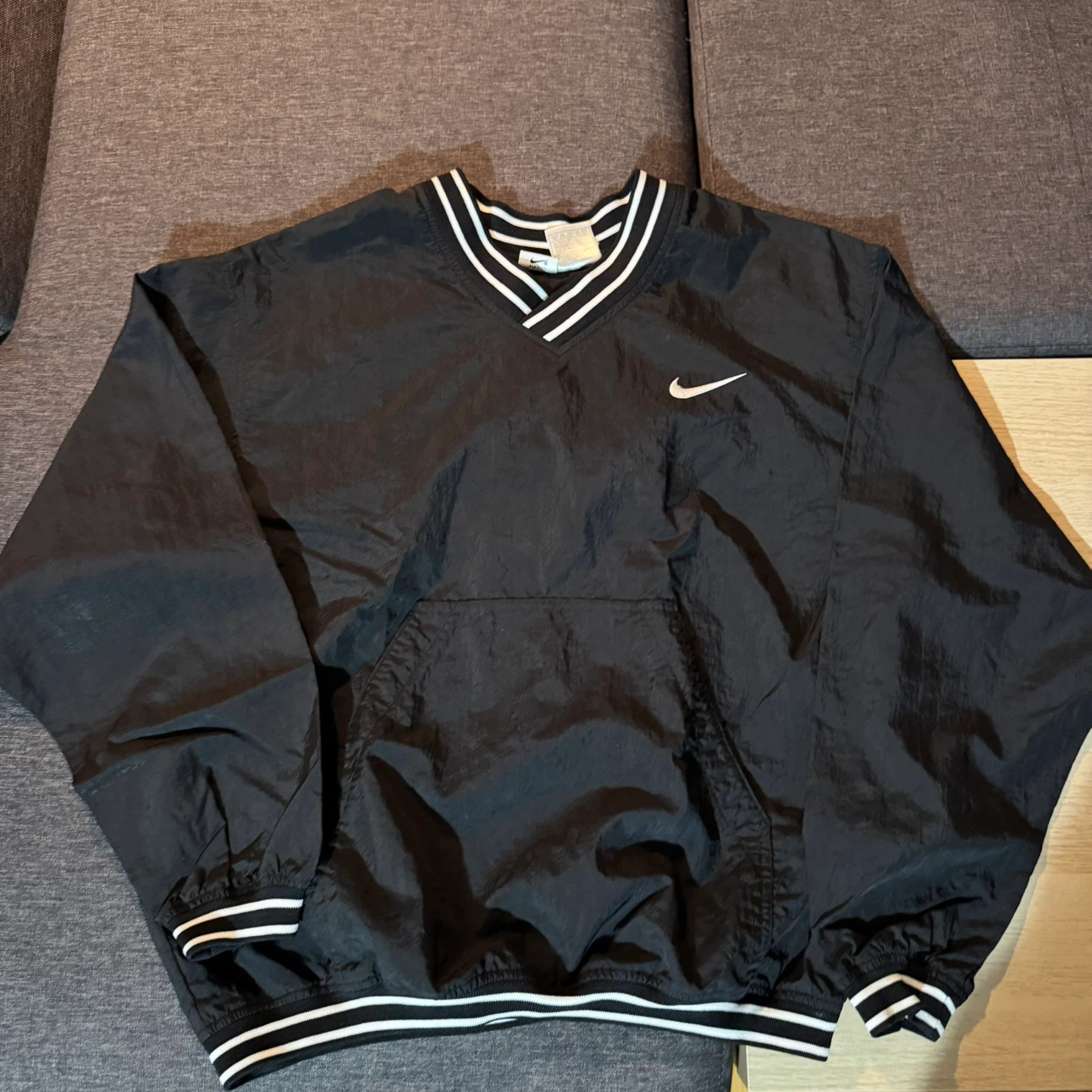 Nike Black Windbreaker Pullover