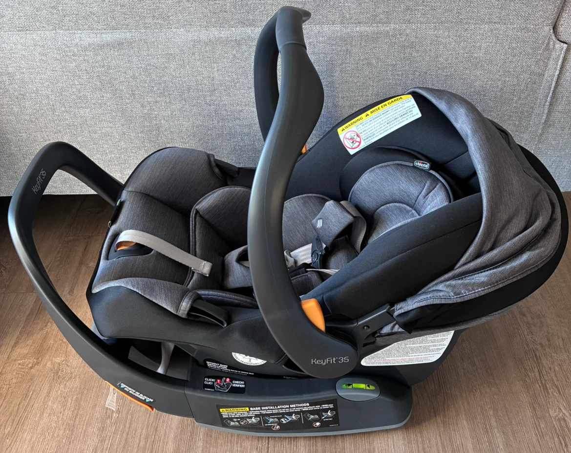 Chicco KeyFit 35 ClearTex Rear-Facing Infant Car Seat + Base - photo 3