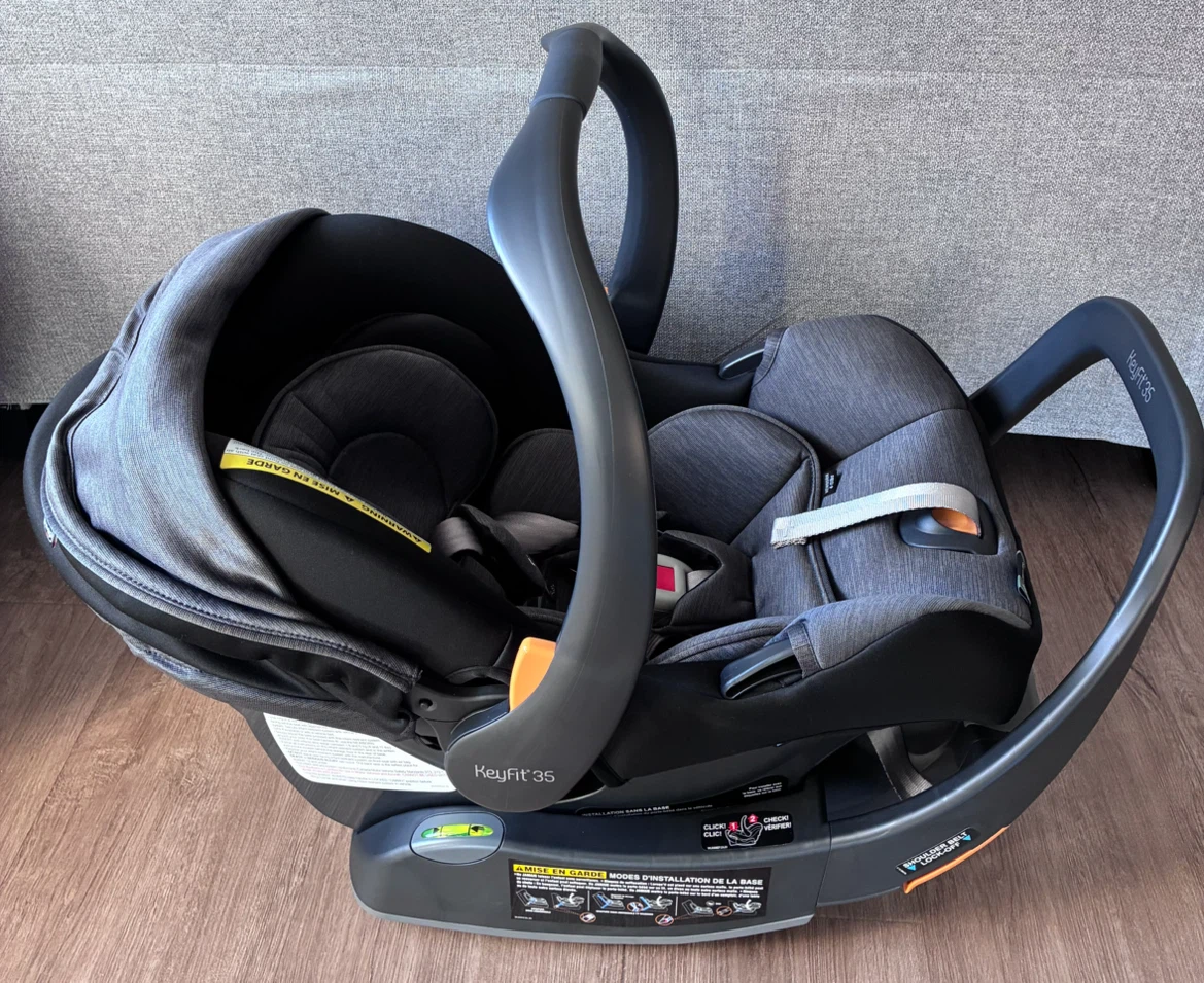 Chicco KeyFit 35 ClearTex Rear-Facing Infant Car Seat + Base - photo 4