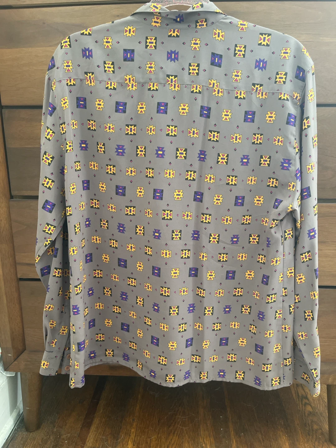 Vintage Regina Porter POP Pattern Blouse - photo 3