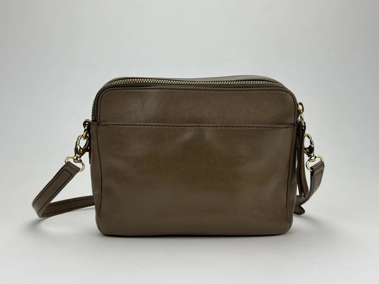 Fossil Brown Leather Crossbody Bag - photo 3