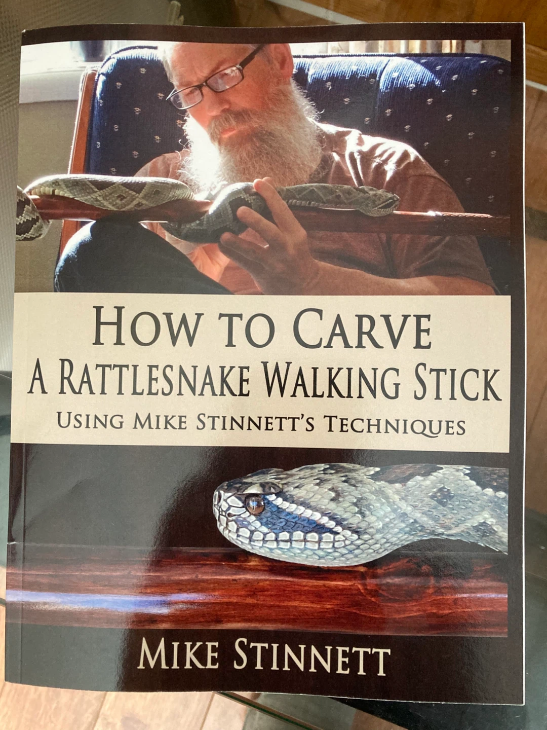 How to Carve a Rattlesnake Walking Stick by Mike Stinnett