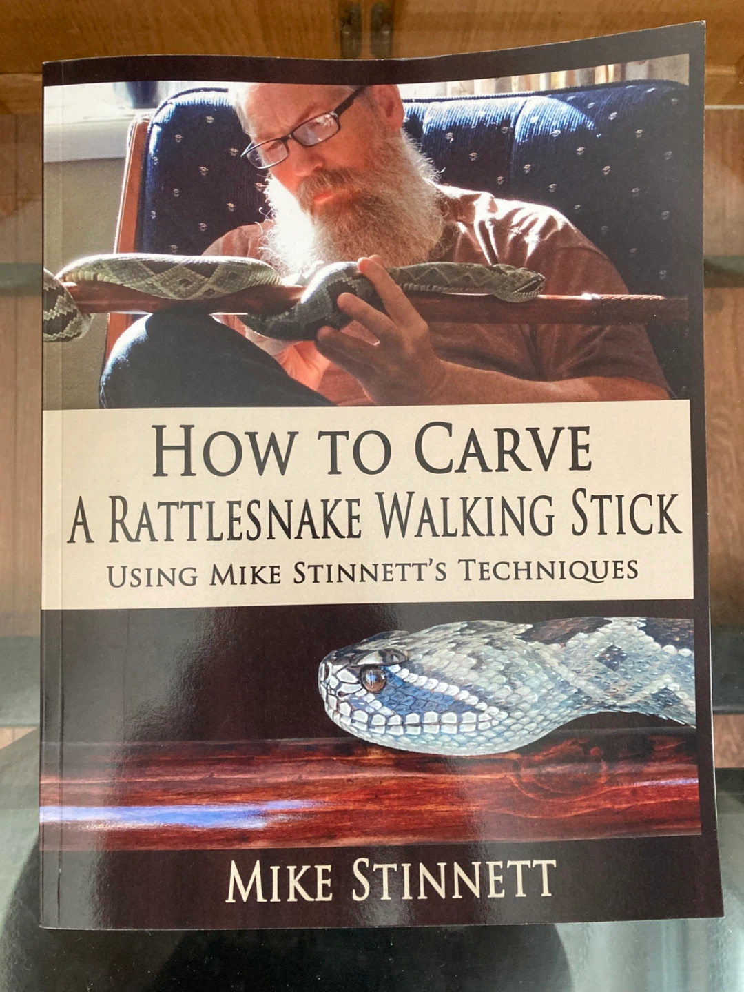 How to Carve a Rattlesnake Walking Stick by Mike Stinnett - photo 2