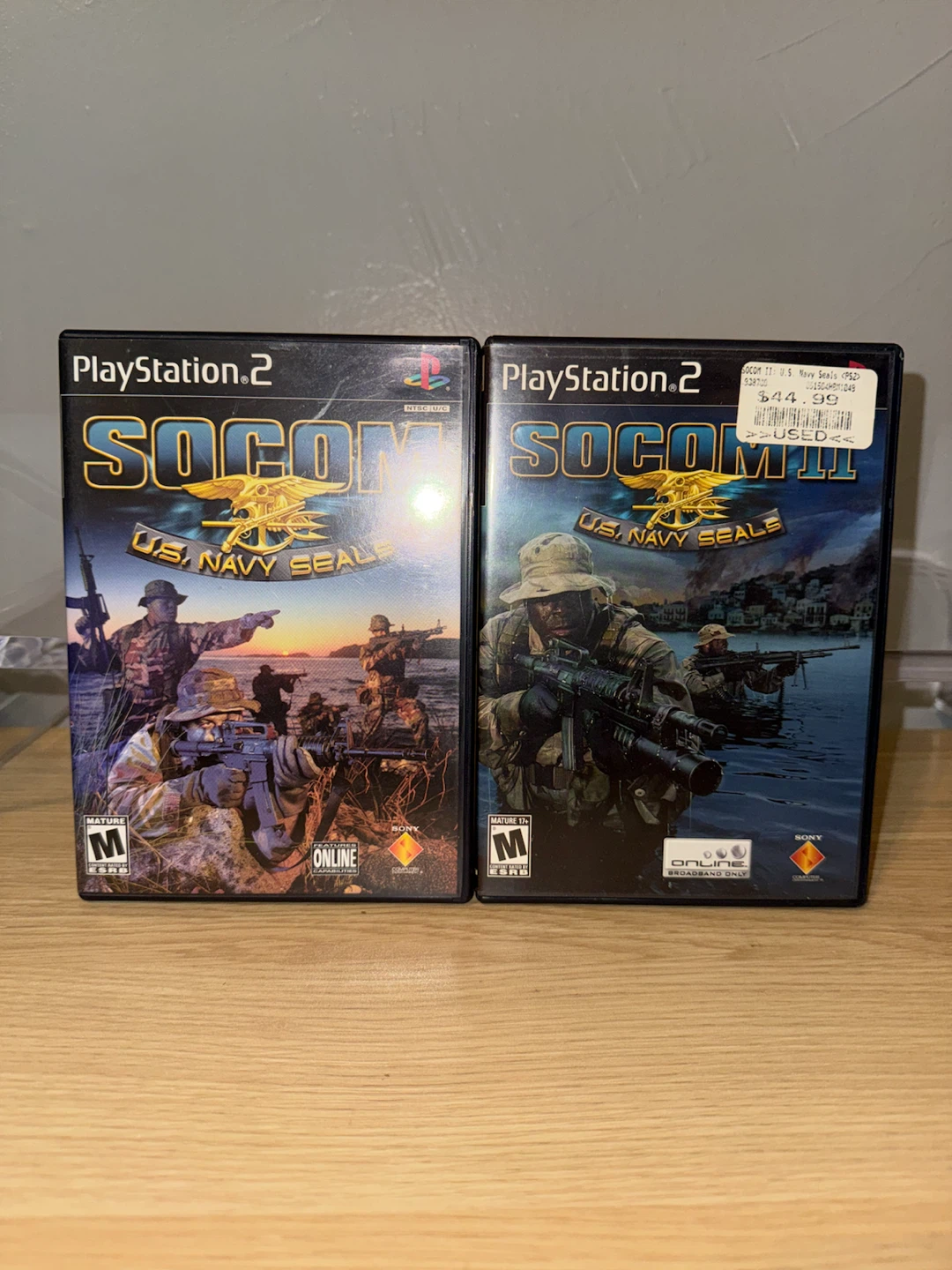SOCOM U.S. Navy SEALs 1 and 2 for PlayStation 2