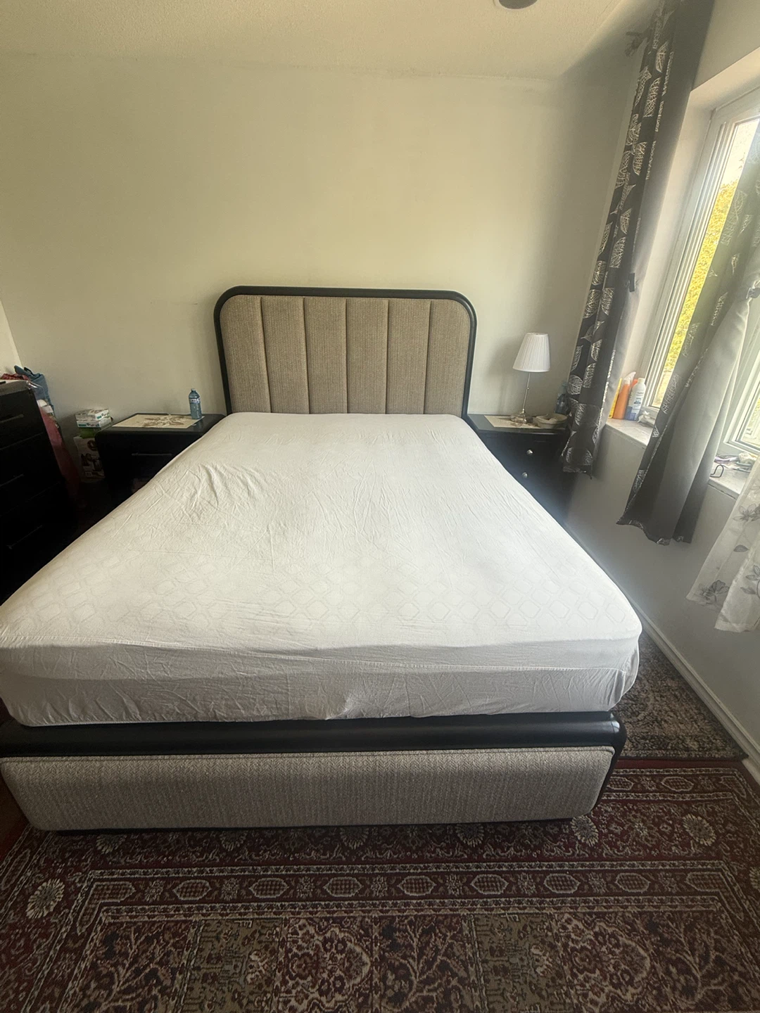 Upholstered Queen Bed Frame