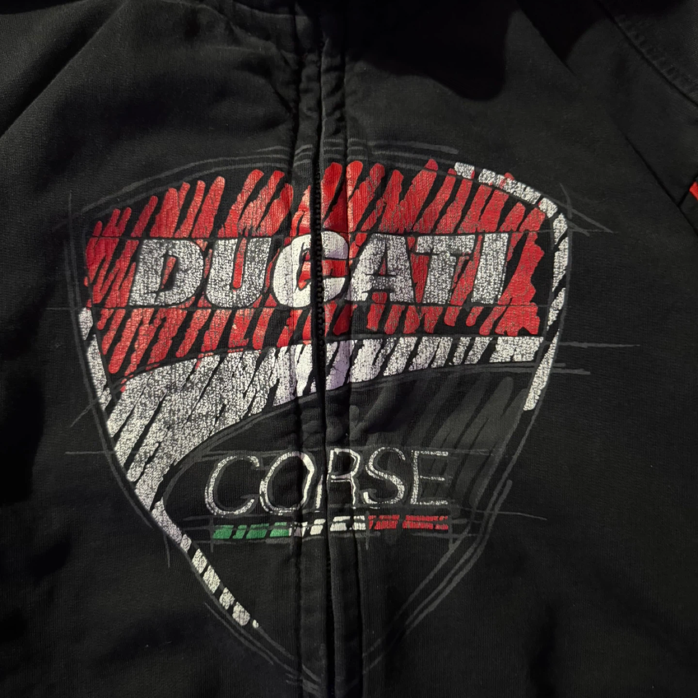 Ducati Corse Black Zip-Up Jacket - photo 2