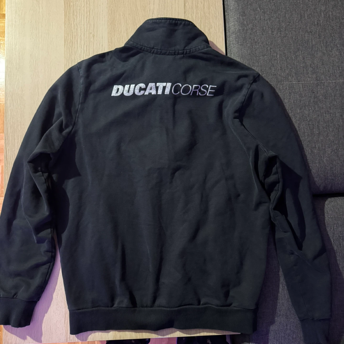 Ducati Corse Black Zip-Up Jacket - photo 4