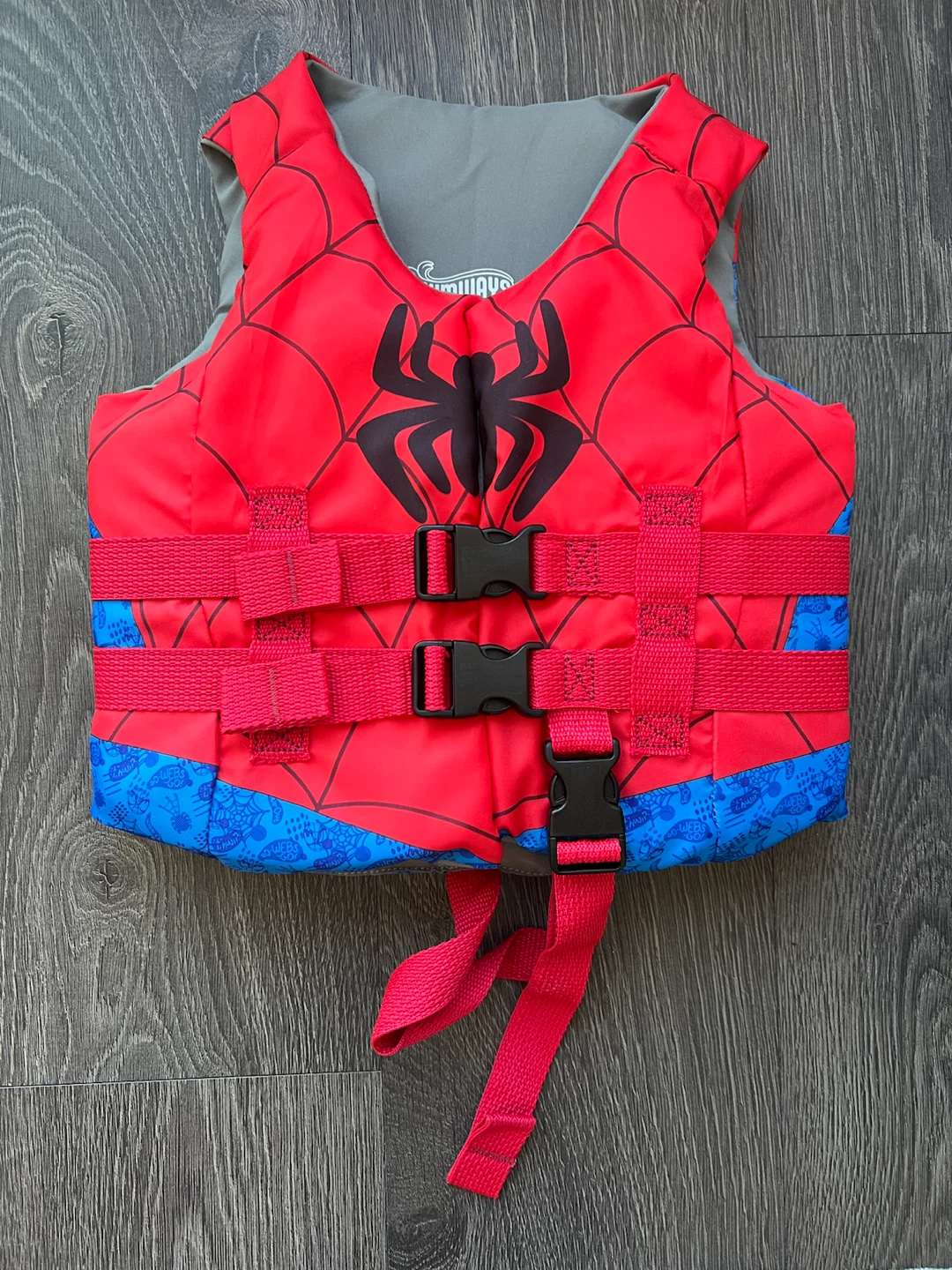Spider-Man Kids Swim Trainer Vest (33–55 lbs)