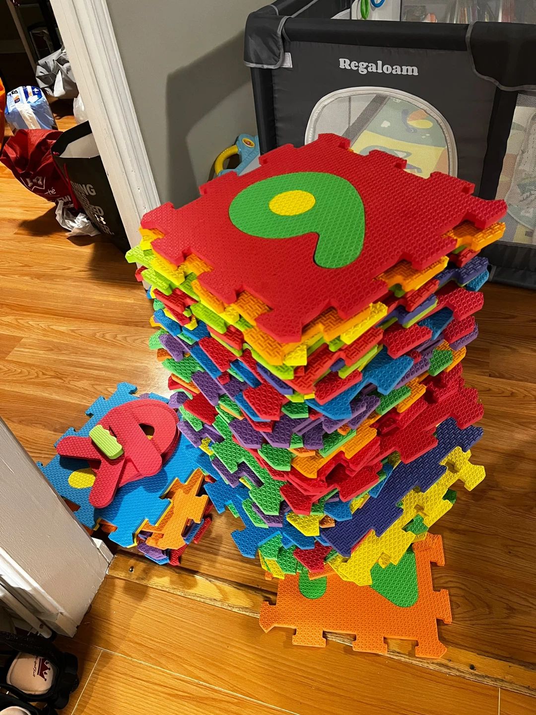 Foam Alphabet and Number Floor Play Mats