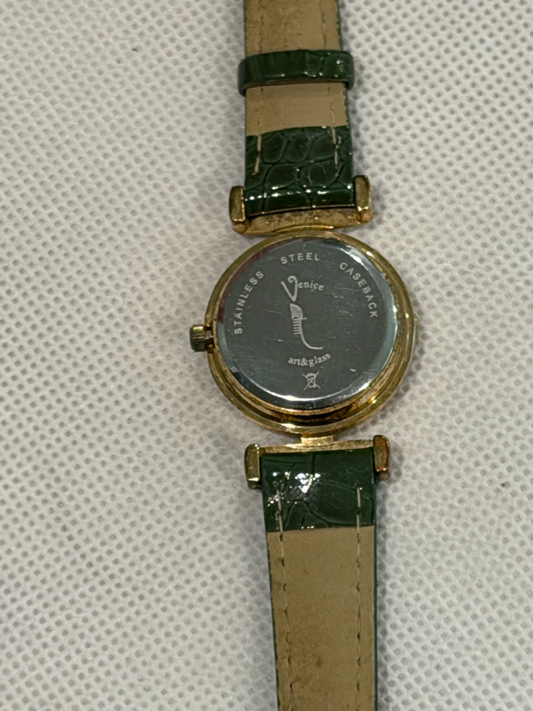 Venice Art & Glass Floral Watch - photo 3