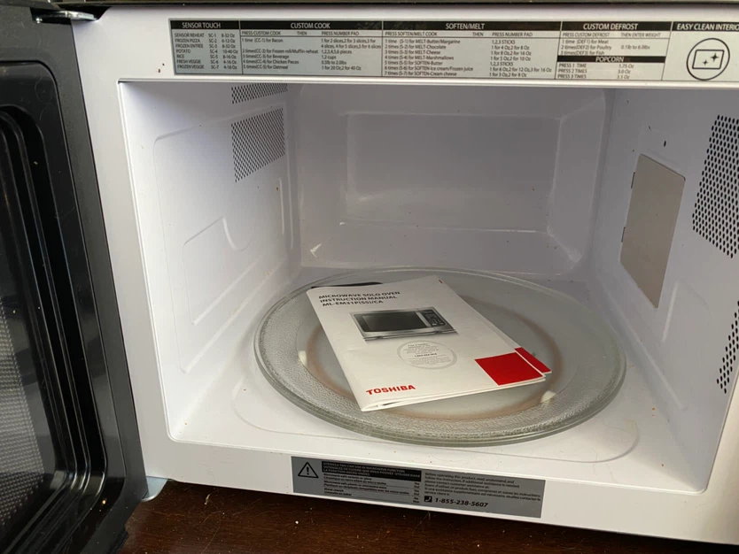 Toshiba ML-EM31P(SS) Microwave - photo 2