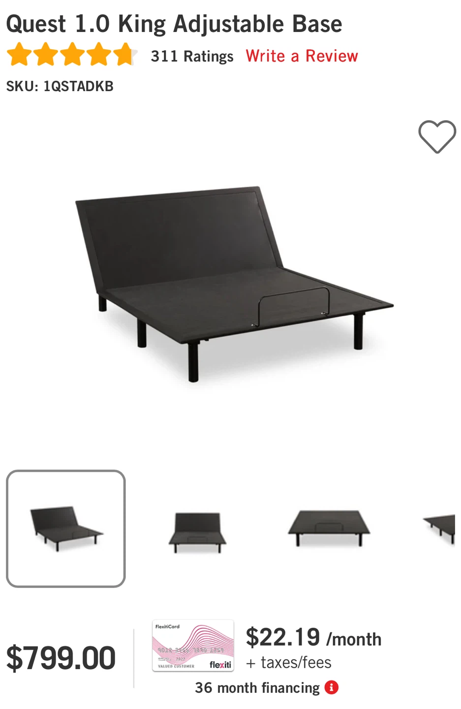 Brand New boxed King Adjustable Bed Base Including remote