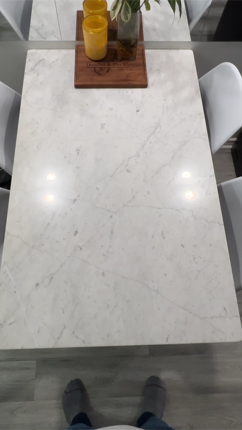 Solid Marble dining table  from structube - photo 3