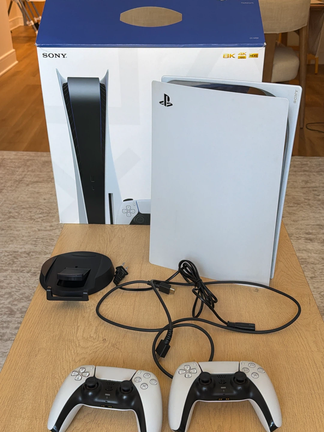 Sony PlayStation 5 Console with 2 Controllers