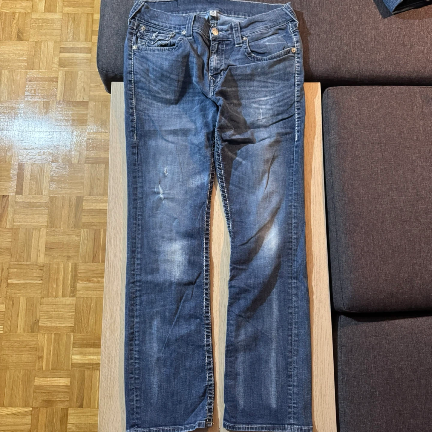 True Religion Straight Leg Jeans Size 34 - photo 5