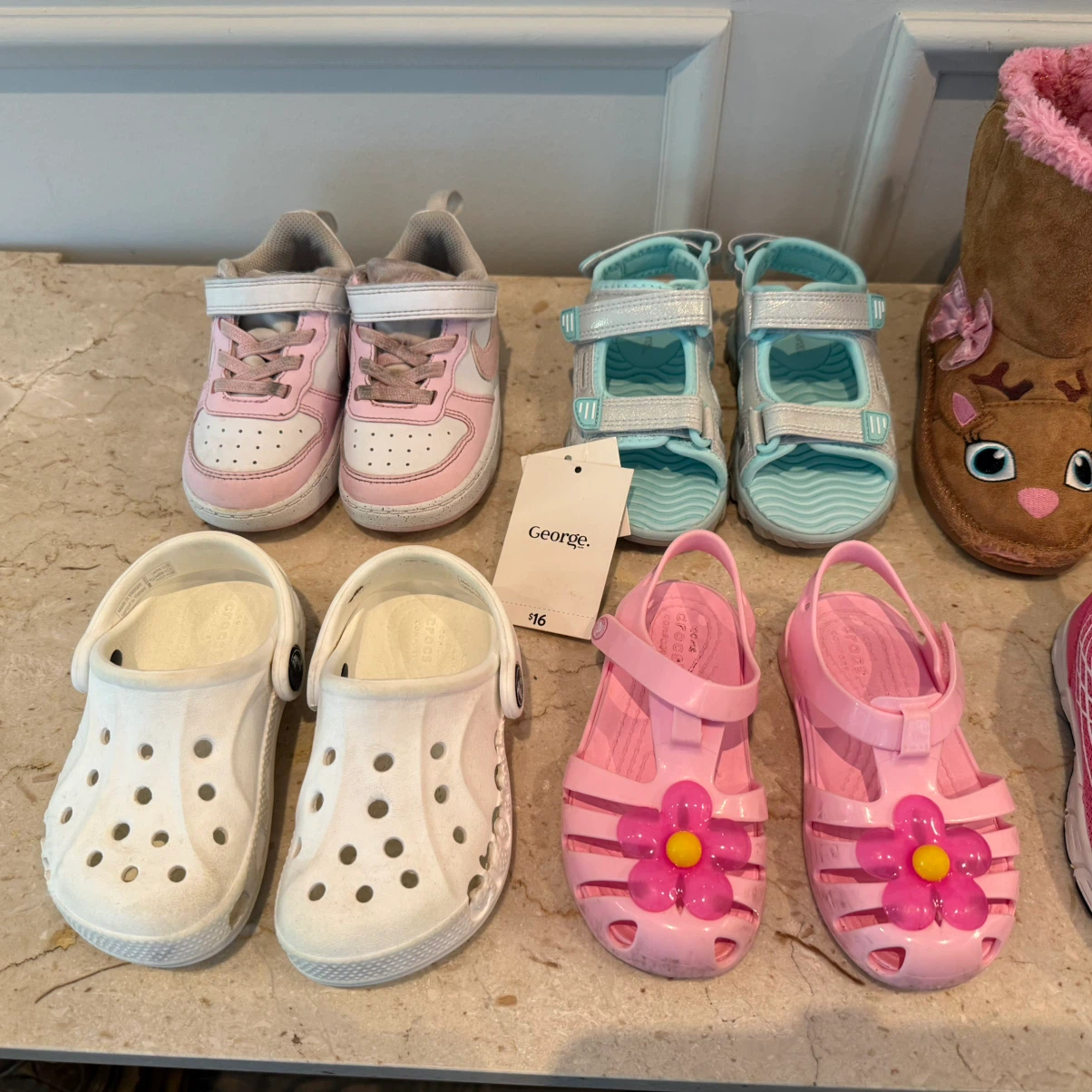 LOT of 10 brand name Child size 7 boots, shoes, sandals - photo 2
