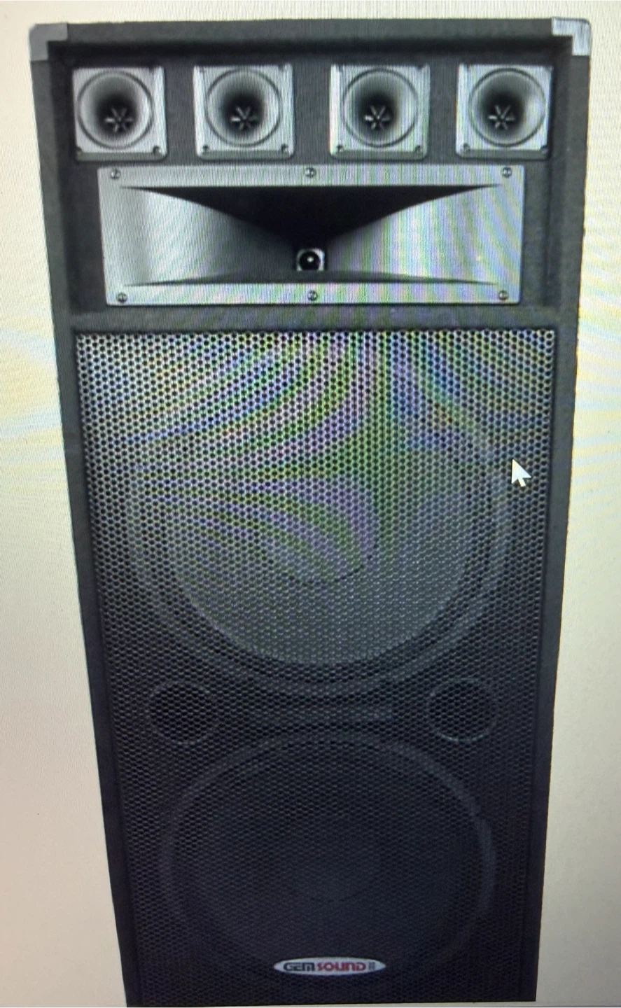 Gem Sound TR-300 Professional PA Speaker